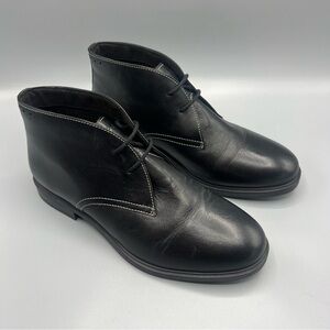 Hush Puppies Bailey Chukka Ankle Booties Black
